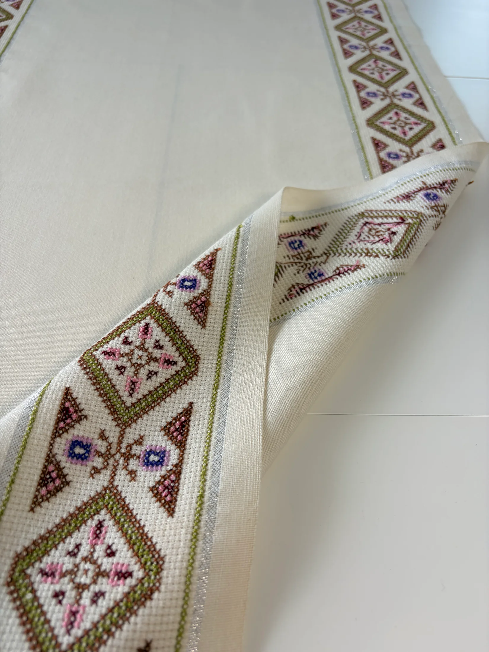Kara Tezgahta Dokuma Kilim Deseni El işçiliği