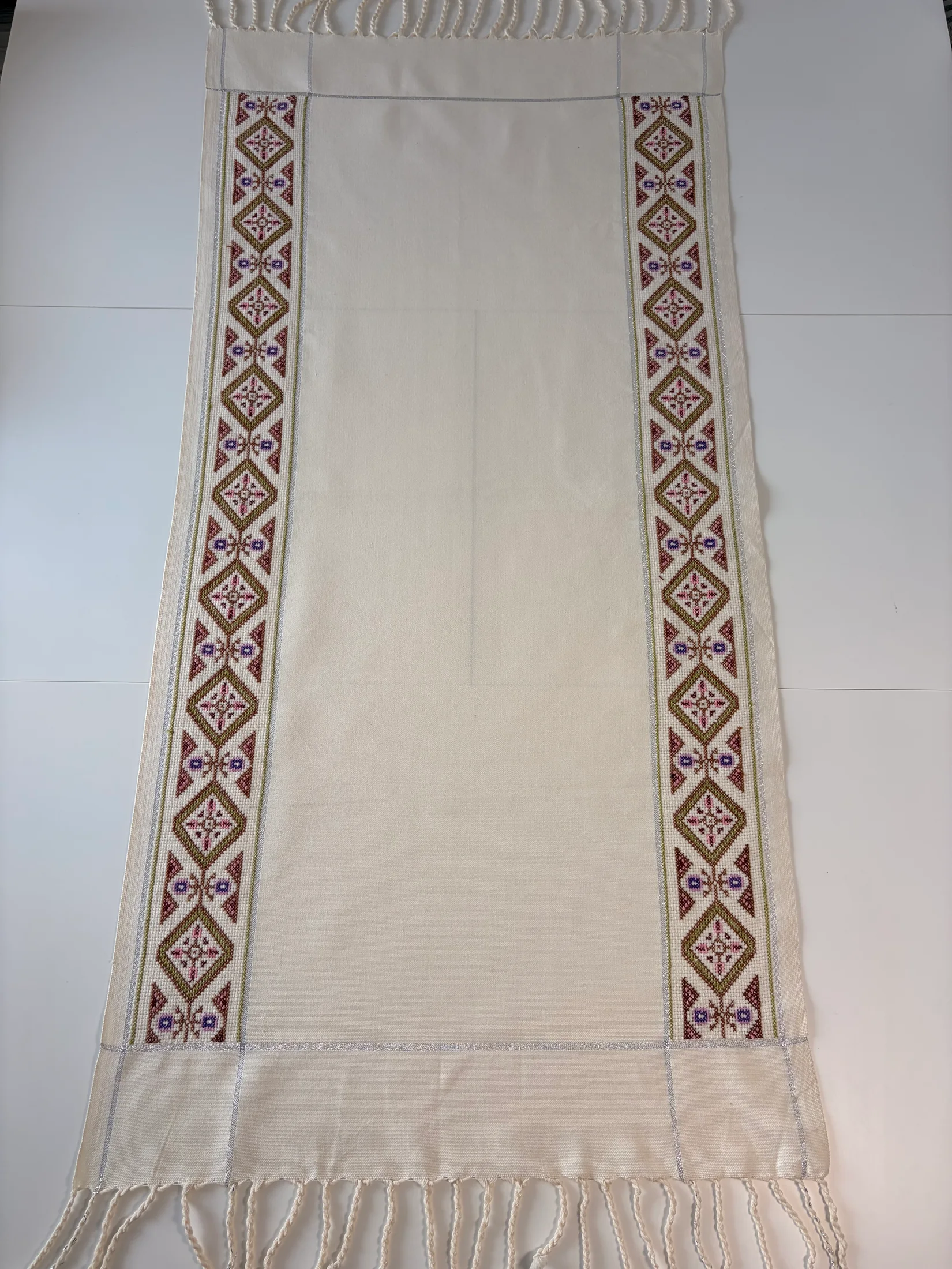 Kara Tezgahta Dokuma Kilim Deseni El işçiliği
